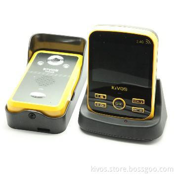 Latest 3.5 inch Color Video Door Phone Intercom System with 2 Monitors